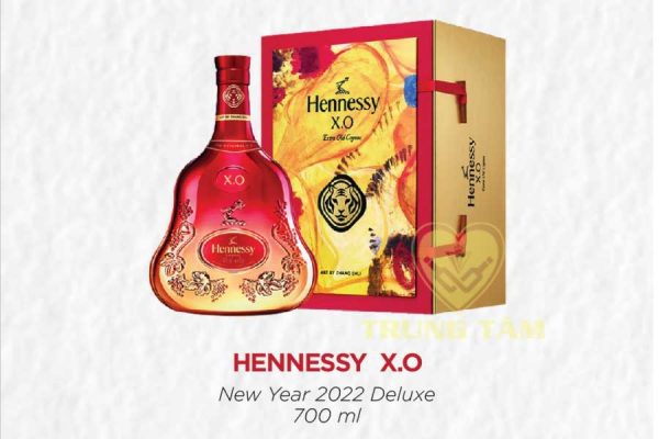 rượu Hennessy XO Deluxe - Hộp quà tết 2022