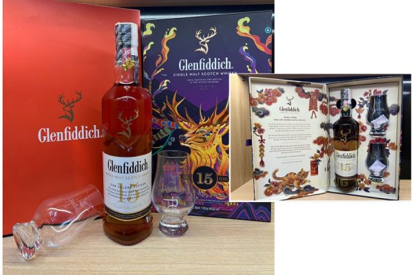 Rượu Glenfiddich 15 - Hộp quà tết 2023