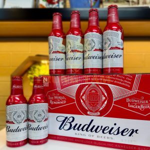Bia Budweiser Chai Nhôm 355ml 5%